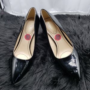Black Patent Leather Pumps
